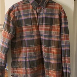 Very attractive but in a plaid Ralph Lauren shirt